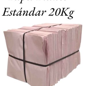 Paca de Periódico Blanco Nuevo Estándar 20kg
