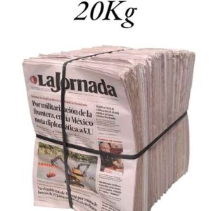 Paca de Periódico Tamaño Mediano 20KG