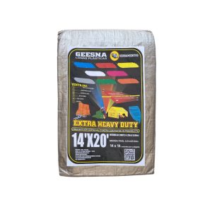 Lona Extra Heavy Duty Reforzada Gris 4x6m