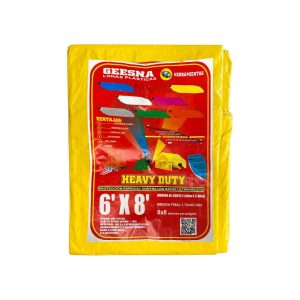 Lona Heavy Dut Ligera Amarilla 2x2 m