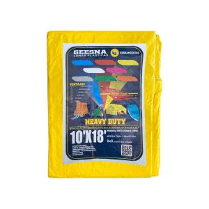 Lona Heavy Dut Ligera Amarilla 3x5 m