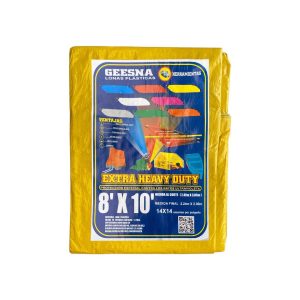 Lona Extra Heavy Duty Reforzada Amarillo 2 x 3m