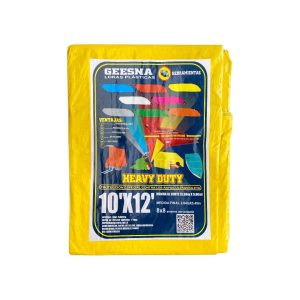 Lona Heavy Dut Ligera Amarilla 3x4 m