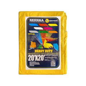 Lona Heavy Dut Ligera Amarilla 6x6m