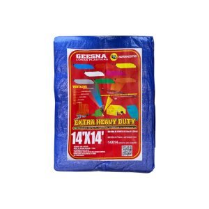 Lona Extra Heavy Duty Reforzada Azul 4x4m