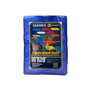 Lona Extra Heavy Duty Reforzada Azul 5x6m