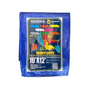 Lona Heavy Dut Ligera Azul 3x4 m