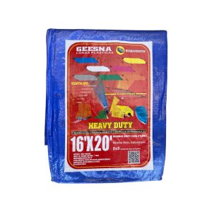 Lona Heavy Dut Ligera Azul 5x6m