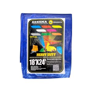 Lona Heavy Dut Ligera Azul 5x7 m