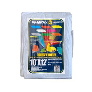 Lona Heavy Dut Ligera Blanca 3x4 m