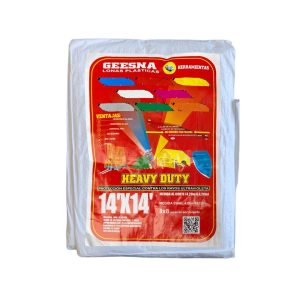 Lona Heavy Dut Ligera Blanca 4x4 m