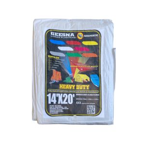 Lona Heavy Dut Ligera Blanco 4x6m
