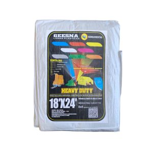 Lona Heavy Dut Ligera Blanco 5x7 m