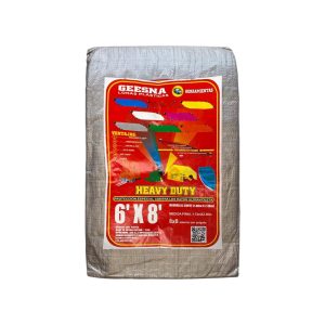 Lona Heavy Dut Ligera Gris 2x2 m