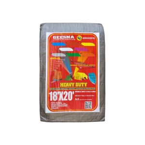 Lona Heavy Dut Ligera Gris 5x6m