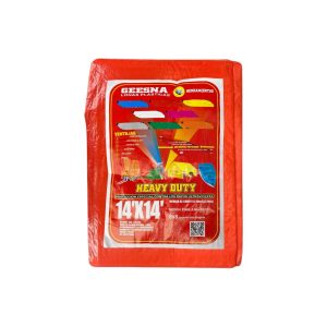 Lona Heavy Dut Ligera Naranja 4x4 m