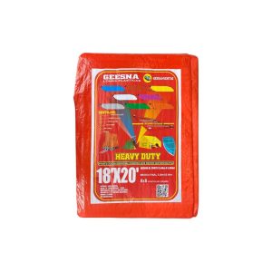 Lona Heavy Dut Ligera Naranja 5x6m