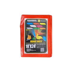 Lona Heavy Dut Ligera Naranja 5x7 m