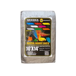 Lona Extra Heavy Duty Reforzada Gris 3 x 4m
