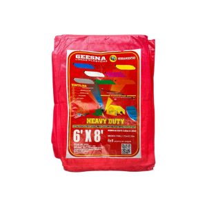 Lona Heavy Dut Ligera Rojo 2x2 m