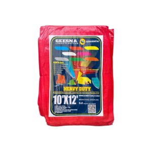 Lona Heavy Dut Ligera Rojo 3x4 m