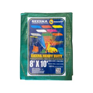 Lona Extra Heavy Duty Reforzada Verde 2 x 3m