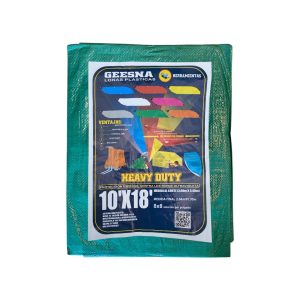 Lona Heavy Dut Ligera Verde 3x5 m