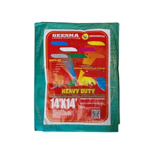 Lona Heavy Dut Ligera Verde 4x4 m