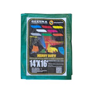 Lona Heavy Dut Ligera Verde 4x5m