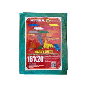 Lona Heavy Dut Ligera Verde 4x6m