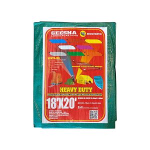 Lona Heavy Dut Ligera Verde 5x6m