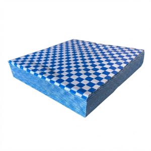 PAPEL GRADO ALIMENTICIO CUADROS 30X30 CM 1000 HOJAS AZUL