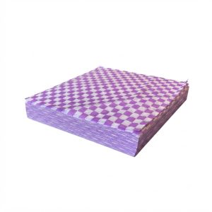 PAPEL GRADO ALIMENTICIO CUADROS 30X30 CM 1000 HOJAS MORADO